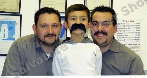 Movember 2009 at Salvatores Barber Shop